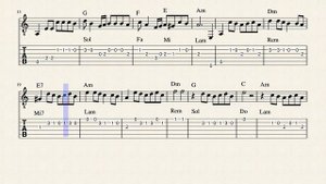 HISTORIA DE UN AMOR - GUITARRA TAB