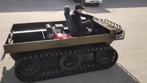 Гусеничный вездеход «Мужик»