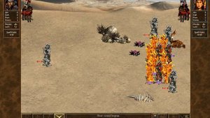 Heroes III WoG - Hell Barons vs Arch Devils (99999 of each unit)
