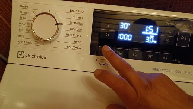 Подключение стиральной машины Электролюкс