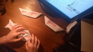 КАК СДЕЛАТЬ ГАДАЛКУ ИЗ БУМАГИ. ОРИГАМИ №4