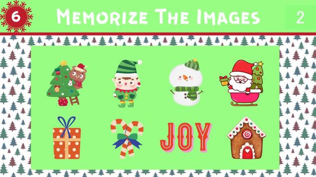 Memory Game: Train Your Visual Memory | Christmas Edition смотреть онлайн
