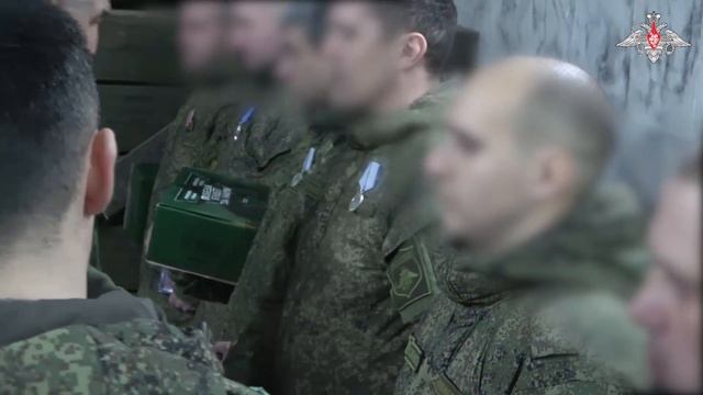 Вручение наград в зоне СВО