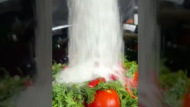 Быстрые маринованные помидоры черри?