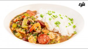 Гамбо — луизианская солянка с колбасой