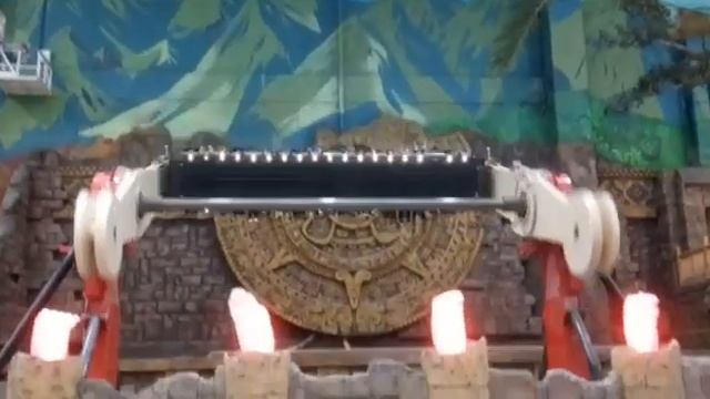 Храм Огня - самый страшный аттракцион на Острове Мечты