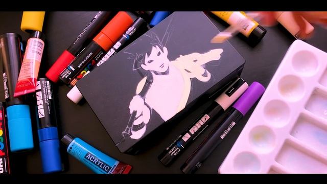 Рисую принца ада на nintendo станции.? Customizing Nintendo Switch! смотреть онлайн