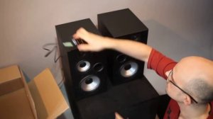 Распаковка акустической системы Edifier R2700 часть 2