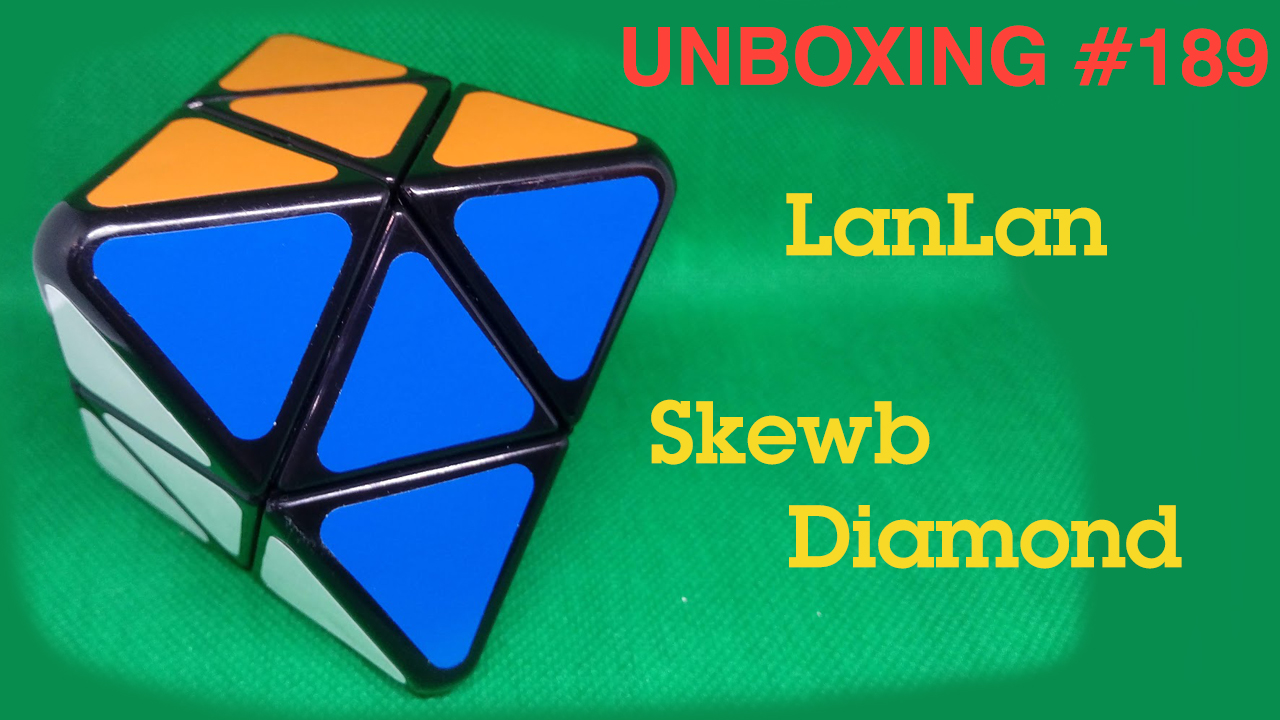 Unboxing №189 LanLan Skewb Diamond. Обзор