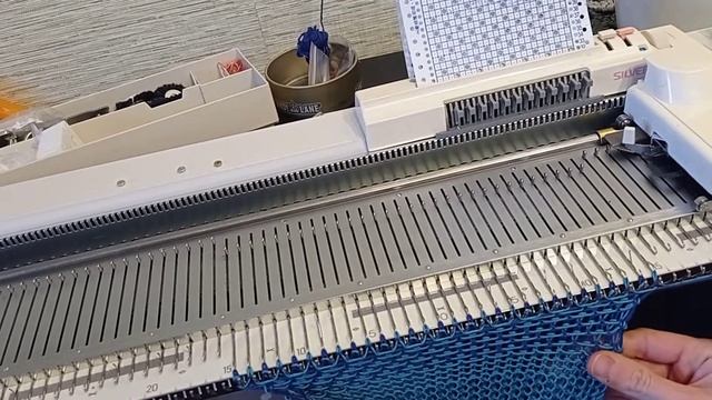 Silver Reed SK155 Жаккард смотреть онлайн