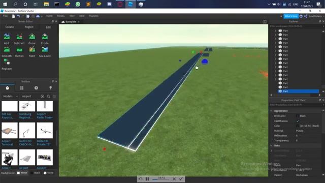 Создаю свою игру про самолеты в роблокс. смотреть онлайн