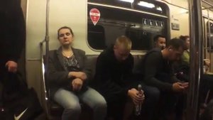 ПРАНК ПЬЯНЫЙ В МЕТРО!ШОК!