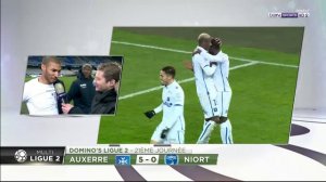 Auxerre-Niort les 5 buts