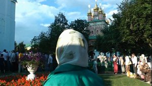Крестный ход, в честь 700-летия, со дня рождения пр. Сергия Радонежского #КРЕСТНЫЙ_ХОД#ЛАВРА#russia