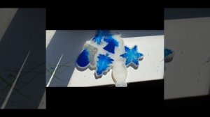 Ёлочные игрушки из эпоксидной смолы. ?