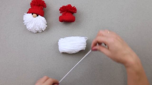 Charming Gnome Out Of Woolen | Christmas Ornaments | Let's Make A Cute Little Gnome!