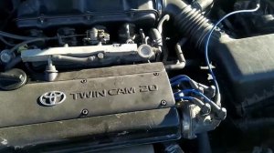 Детальный обзор Toyota Corolla  AE 101 4age black top 1998 года