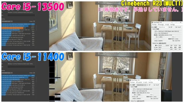 Core i5-13500とCore i5-11400の性能比較 第13世代と第11世代の違いはどんな感じ？ смотреть онлайн