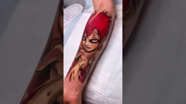 Я шепну тебе на ушко... #gaara #animetattoo #tattoomoscow #anime #naru