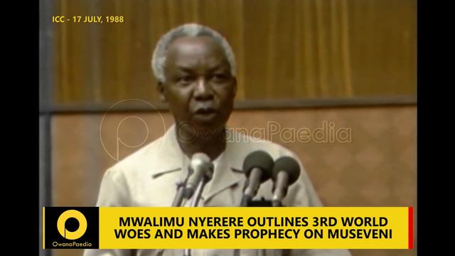 NYERERE PART 3: MWALIMU NYERERE OUTLINES THIRD WORLD WOES AND MAKES PROPHECY ON MUSEVENI смотреть онлайн