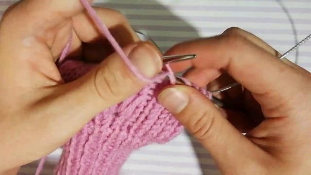Детские варежки с индийским клином, как вязать индийский клин смотреть онлайн