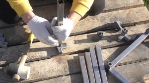 Лайфхак. Соединить профиль без сварки. Сделать  светильник loft за час .