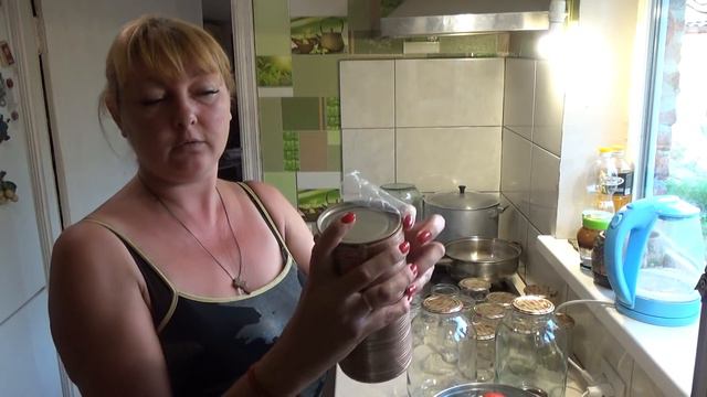 кухня, консервируем вишню, стерелизация, болталки, влог коля оля шаповаловы