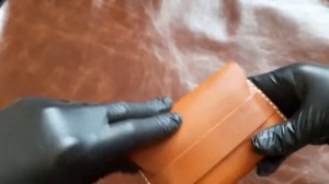 Портсигар из кожи ,ручная работа