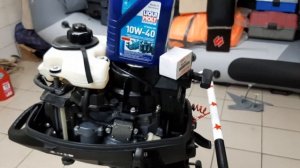 Масло для лодочного мотора SUZUKI DF 6 AS. Проверка мотора   на,, вшивость".