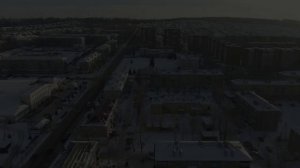Вятские Поляны - видео съемка города с высоты, реки Вятки (аэросъемка)
