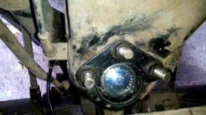 Установка проставок верхней шаровой