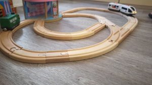 Поезд для деревянной дороги IKEA