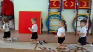 Занятие по физической культуре в средней группе "Зоологическая гимнастика"