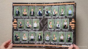 Выпускной альбом из 4 класса Доска