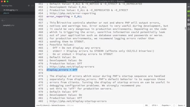 12 php - debugging