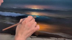 Вебинар по картине "Свет на воде" | Школа морского пейзажа Дмитрия Розы