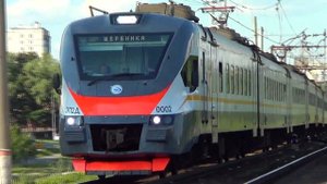 Электропоезд ЭП2Д-0002 "ЦППК", станция Царицыно