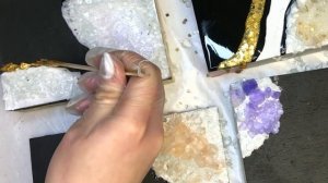 ЖЕОДЫ С ЭПОКСИДНОЙ СМОЛОЙ и декором.