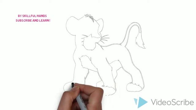 How to Draw a Simba / Как нарисовать Симбу смотреть онлайн