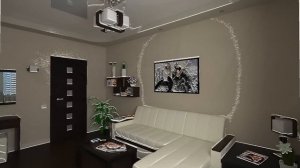 Дизайн проект двухкомнатной квартиры И 155