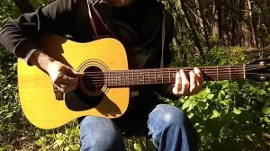 Lithium - Nirvana (проигрыш и куплет на гитаре)