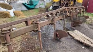 Восстанавливаю старый плуг для К-700 Готовлю к осенней пахоте.