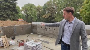 Процесс строительства бассейна