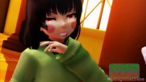 [ MMD Undertale ] DETERMINATION ft. Djsmell and Lollia на русском