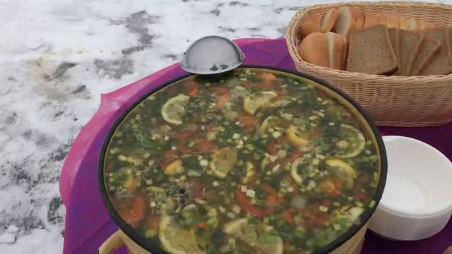 Угощаем вкуснейшей ухой из форели! РК Фишка Петряиха смотреть онлайн
