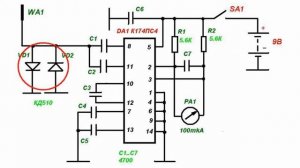 Применение микросхемы К174ПС4. Схемотехника