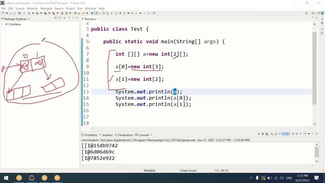 #12 Core Java | How Java Array is Different from C/C++ array | Multidimensional array Creation