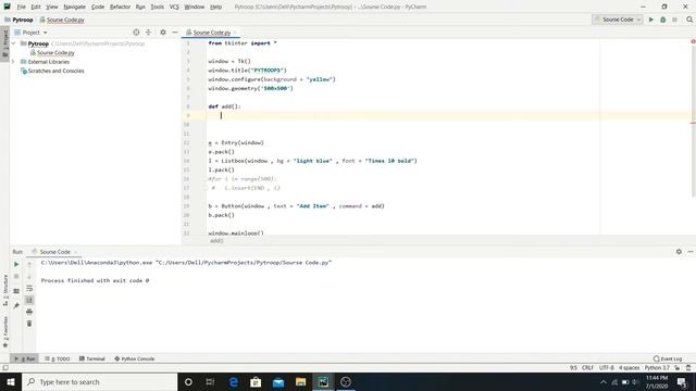 List Box In Tkinter [2020]  | Python GUI Using Tkinter | Ep 10
