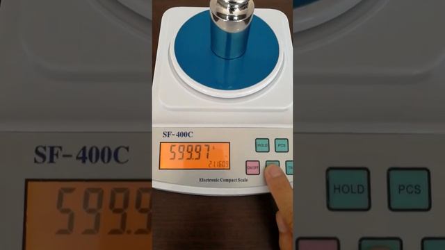 How to Calibrate the Electronic Precision Balance (600g weight)