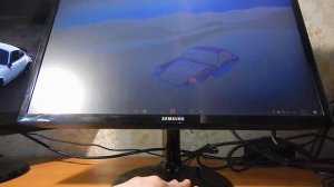 Samsung S22F350F - Регулировка угла наклона монитора / monitor angle adjustment